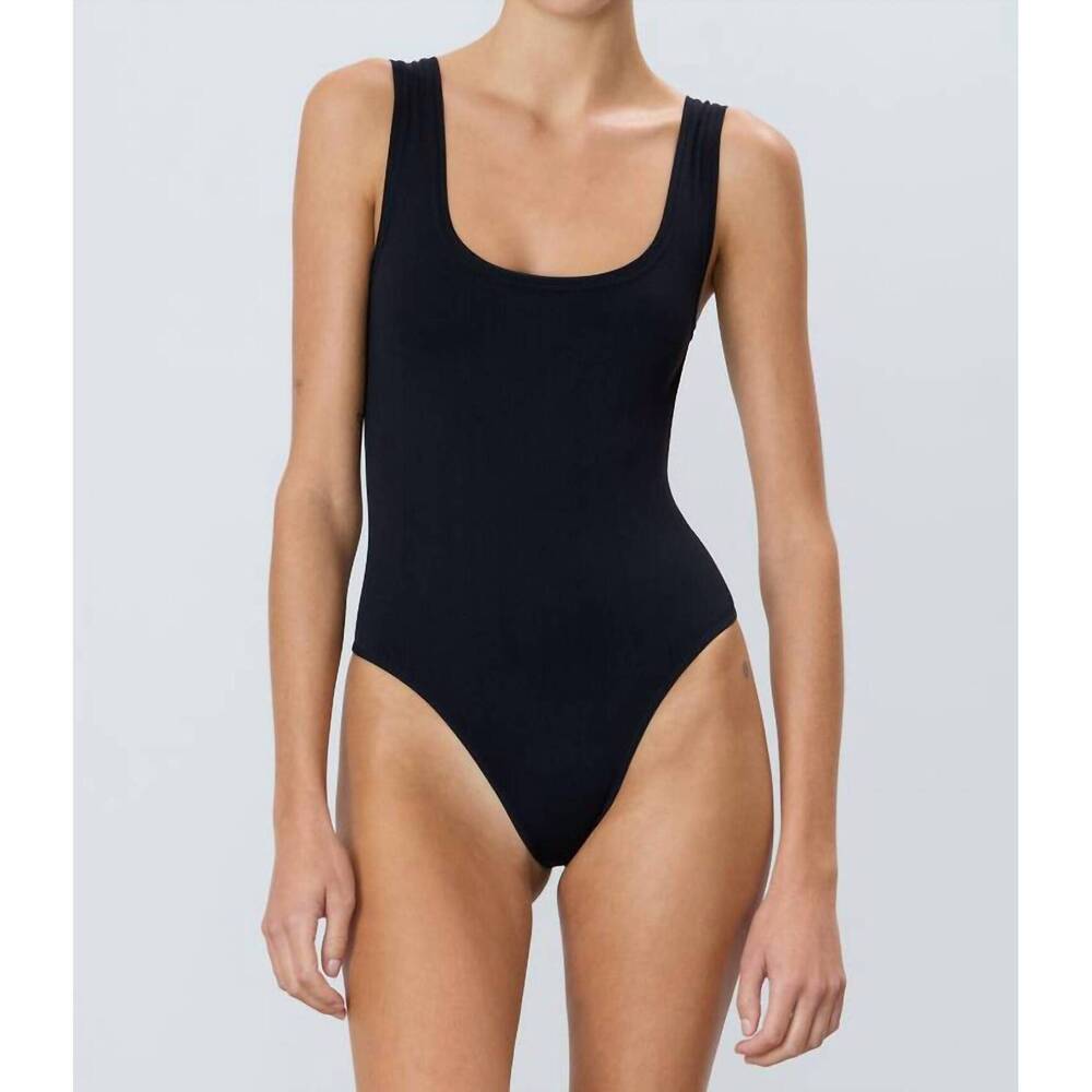 NEW ETERNE tank bodysuit in black